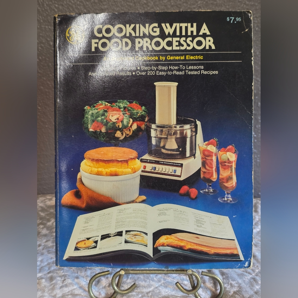 General Electric Food Processor Vintage Cookbook